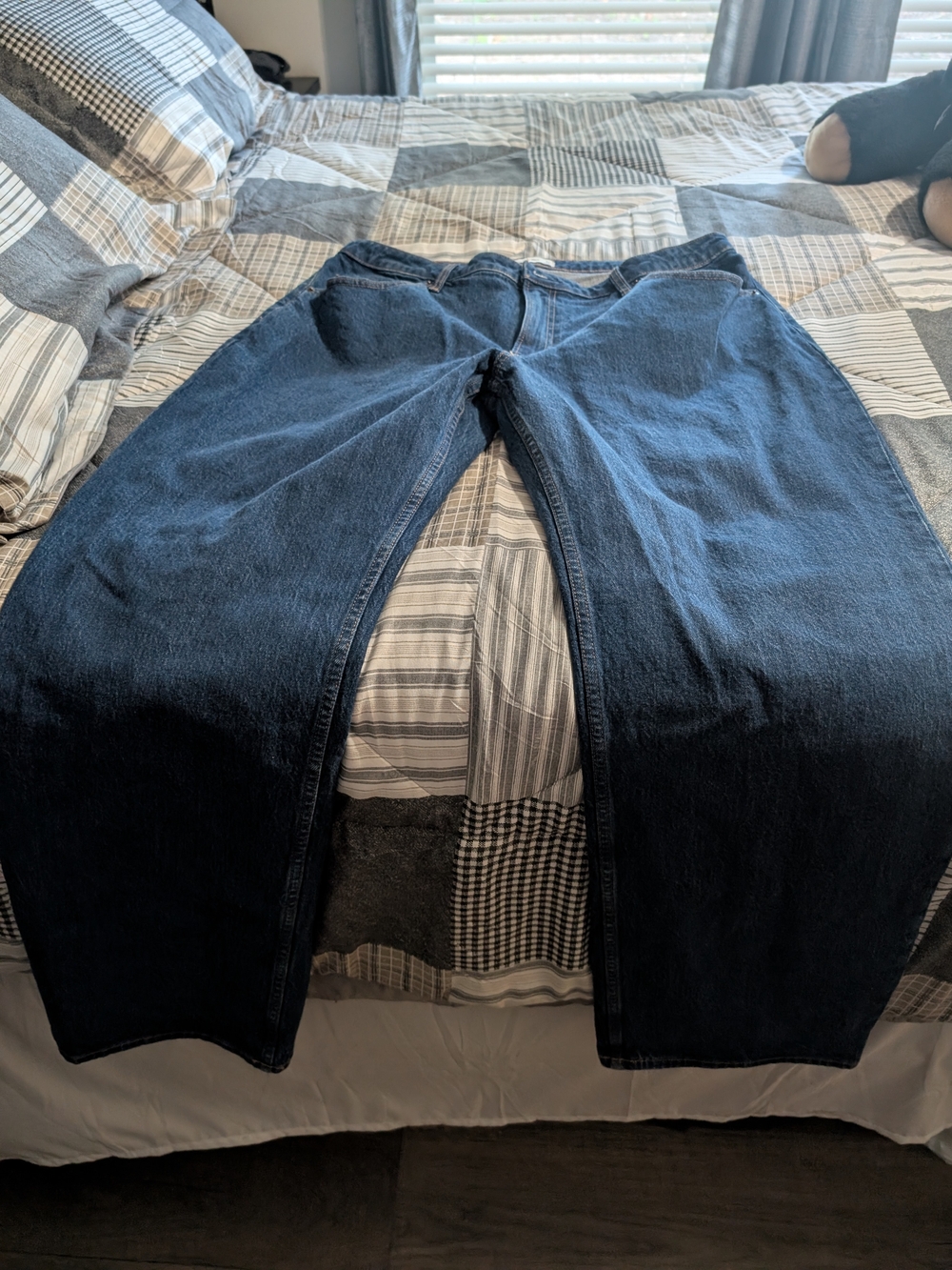 Women's Abercrombie & Fitch Dark Blue Denim Jeans